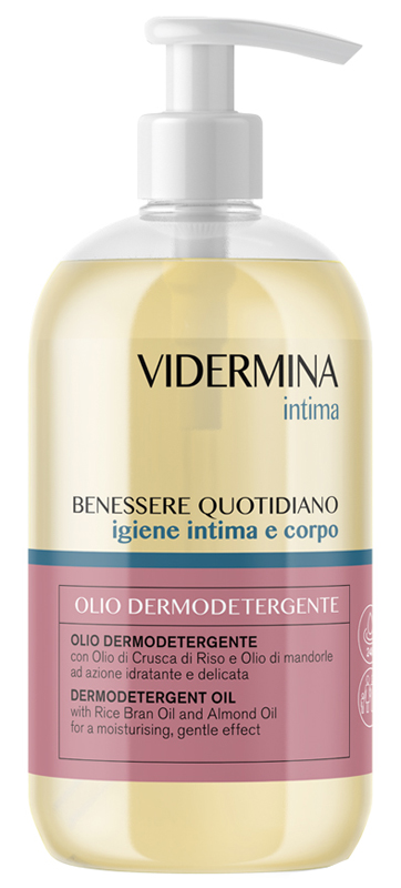 VIDERMINA INTIMA OLIO DETERGENTE CORPO E INTIMO 500 ML - Farmacia De Pasquale