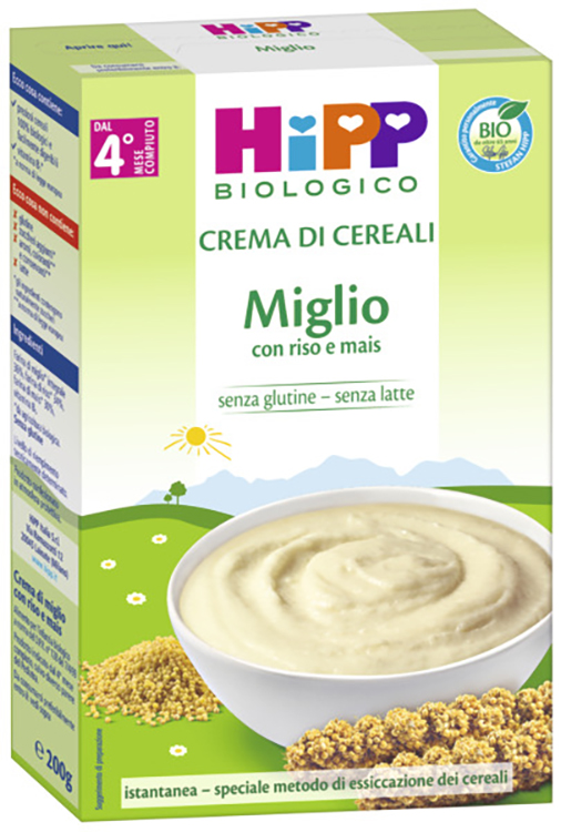 HIPP BIO CREMA CEREALI MIGLIO 200 G - Farmacia De Pasquale