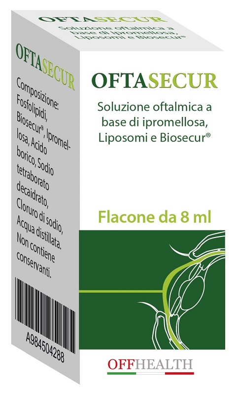 OFTASECUR BIOSECUR COLLIRIO 8 ML - Farmacia De Pasquale