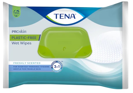 TENA WET WIPES PLASTIC FREE 48 PEZZI - Farmacia De Pasquale