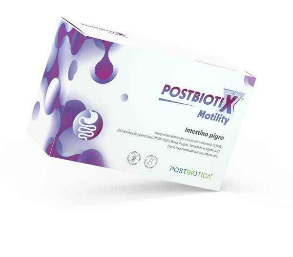 POSTBIOTIX MOTILITY 14 BUSTINE SENZA GLUTINE NATURALMENTE PRIVO DI LATTOSIO - Farmacia De Pasquale