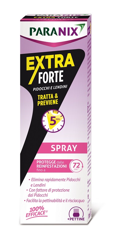 SPRAY EXTRA FORTE PARANIX PER PIDOCCHI E LENDINI 100 ML - Farmacia De Pasquale