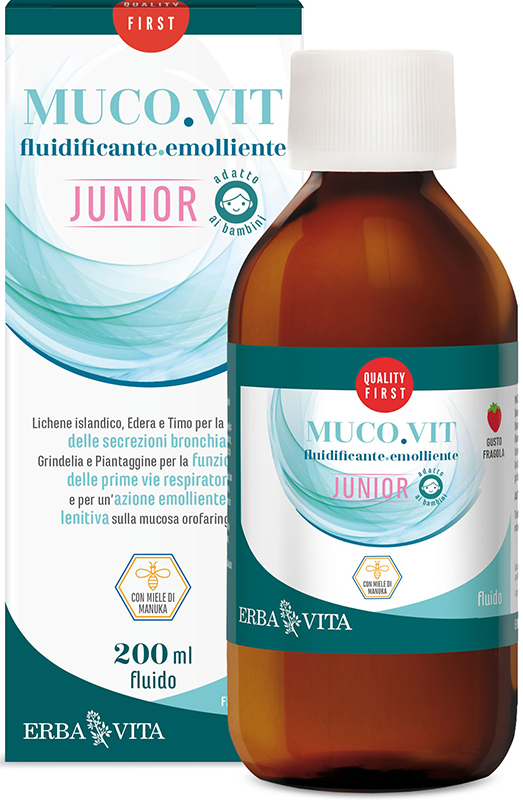 MUCOVIT FLUIDO BAMBINI 200 ML - Farmacia De Pasquale