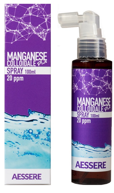 MANGANESE COLLOIDALE PLUS SPRAY 20PPM MEDICAZIONE 100 ML - Farmacia De Pasquale