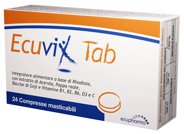 ECUVIX TAB 24 COMPRESSE MASTICABILI - Farmacia De Pasquale
