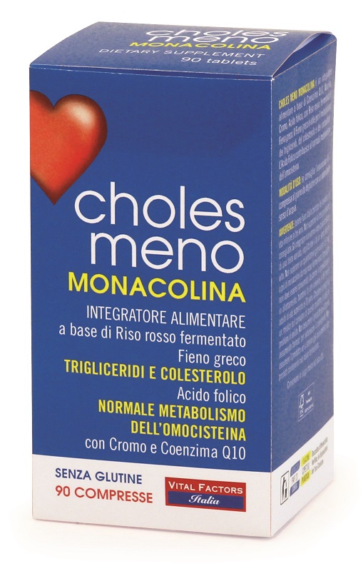CHOLES MENO MONACOLINA 90 COMPRESSE - Farmacia De Pasquale