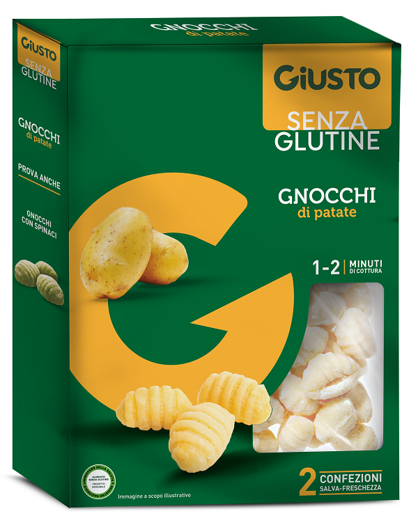 GIUSTO SENZA GLUTINE GNOCCHI 2X250 G - Farmacia De Pasquale