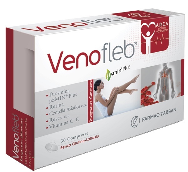 VENOFLEB 30 COMPRESSE SENZA GLUTINE SENZA LATTOSIO - Farmacia De Pasquale