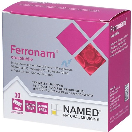 FERRONAM OROSOLUBILE 30 BUSTE - Farmacia De Pasquale