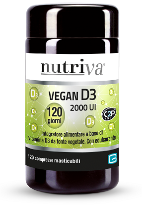 NUTRIVA VEGAN D3 120 COMPRESSE - Farmacia De Pasquale