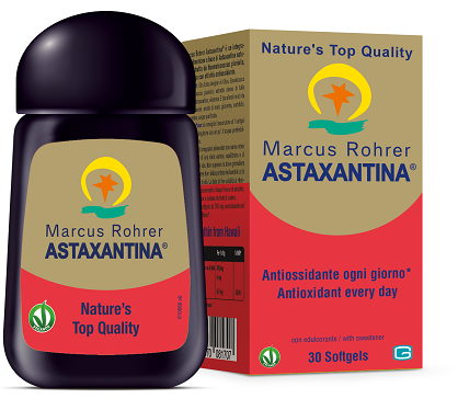 MARCUS ROHRER ASTAXANTINA 30 SOFTGELS - Farmacia De Pasquale
