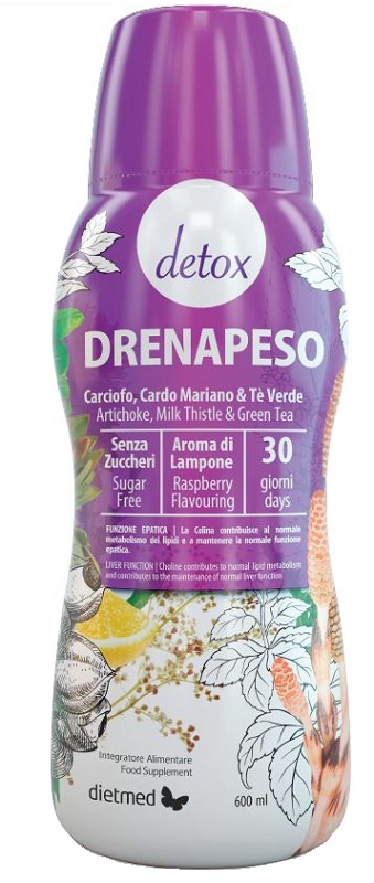 DRENAPESO DETOX 600 ML - Farmacia De Pasquale