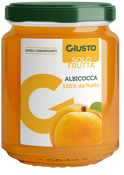 GIUSTO SOLO FRUTTA MARMELLATA ALBICOCCHE 284 G - Farmacia De Pasquale
