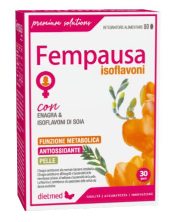 PREMIUM SOLUTIONS FEMPAUSA ISOFLAVONI 60 PERLE - Farmacia De Pasquale