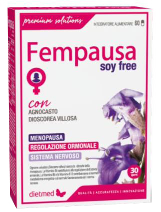 PREMIUM SOLUTIONS FEMPAUSA SOY FREE 60 CAPSULE - Farmacia De Pasquale