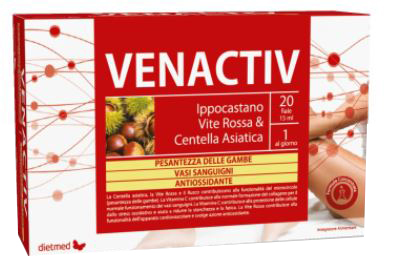VENACTIV 20 FIALE DA 15 ML - Farmacia De Pasquale