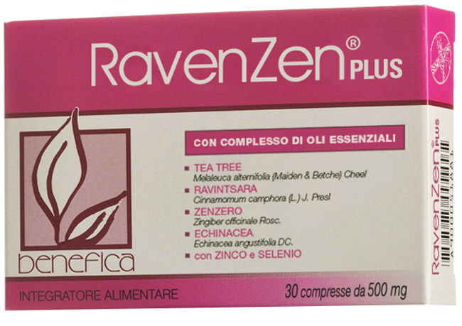 RAVENZEN PLUS 30 COMPRESSE BENEFICA - Farmacia De Pasquale