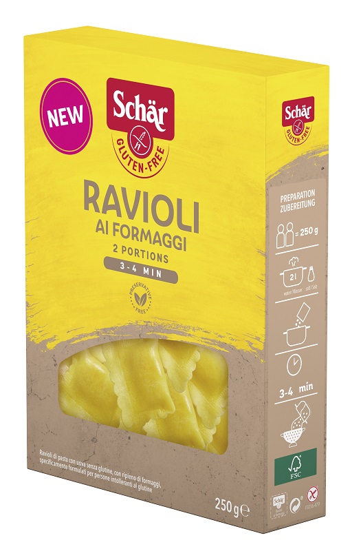 SCHAR RAVIOLI AI FORMAGGI 250 G - Farmacia De Pasquale