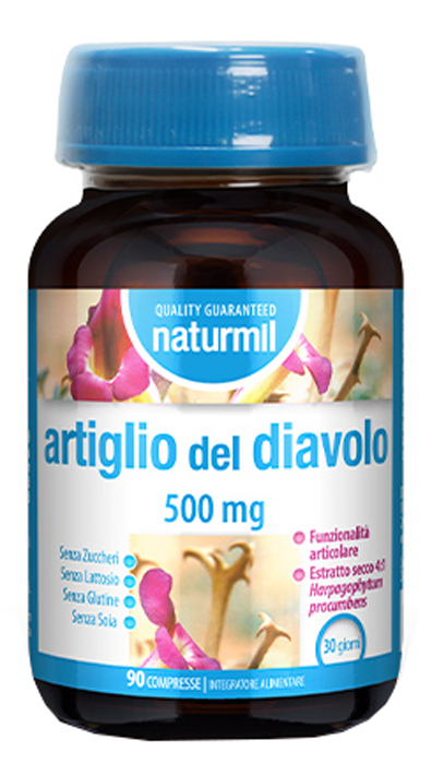 NATURMIL ARTIGLIO DEL DIAVOLO 500 MG 90 COMPRESSE - Farmacia De Pasquale