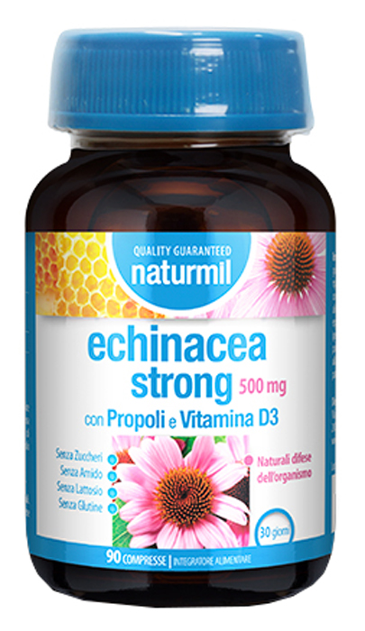 NATURMIL ECHINACEA STRONG 500 MG 90 COMPRESSE - Farmacia De Pasquale