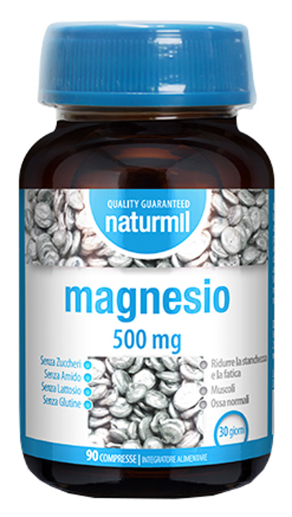 NATURMIL MAGNESIO 500 MG 90 COMPRESSE - Farmacia De Pasquale