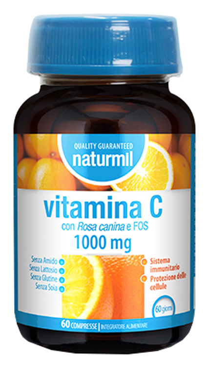 NATURMIL VITAMINA C 1000 MG 60 COMPRESSE - Farmacia De Pasquale