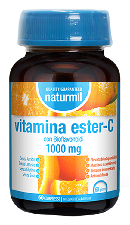 NATURMIL VITAMINA ESTER-C 1000 MG 60 COMPRESSE - Farmacia De Pasquale