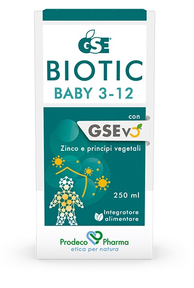 GSE BIOTIC BABY 3-12 250 ML - Farmacia De Pasquale