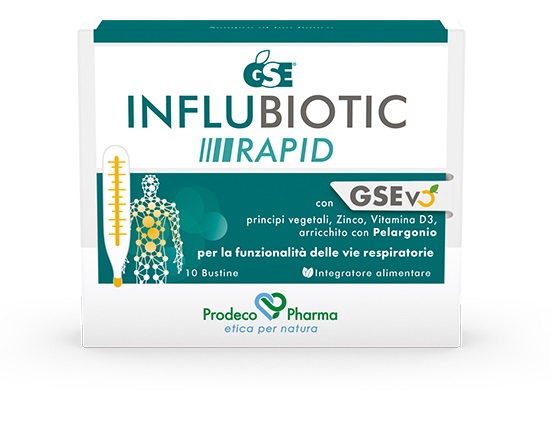 GSE INFLUBIOTIC RAPID 10 BUSTINE - Farmacia De Pasquale