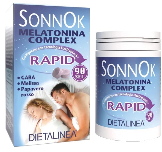 DIETALINEA SONNOK MELATONINA RAPID 60 COMPRESSE - Farmacia De Pasquale