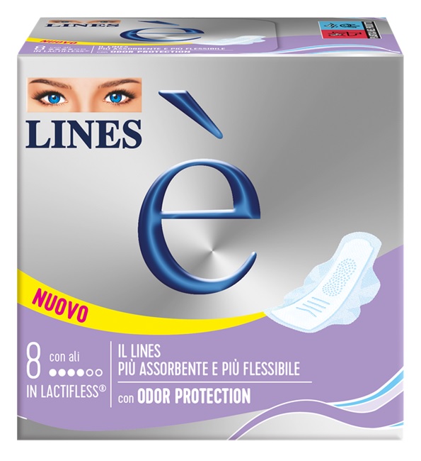 LINES E' ALI DOWNCOUNT 8 PEZZI - Farmacia De Pasquale