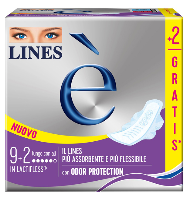 LINES E' LUNGO CARRY PACK 9 + 2 PEZZI - Farmacia De Pasquale