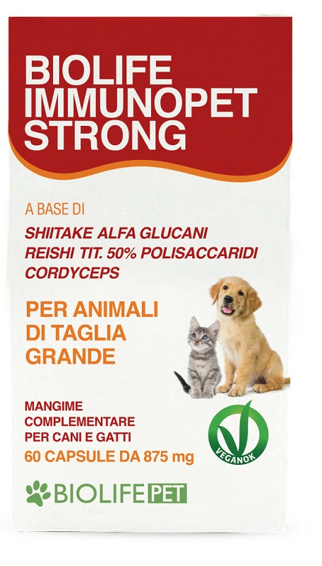 BIOLIFE IMMUNOPET STRONG 60 CAPSULE - Farmacia De Pasquale