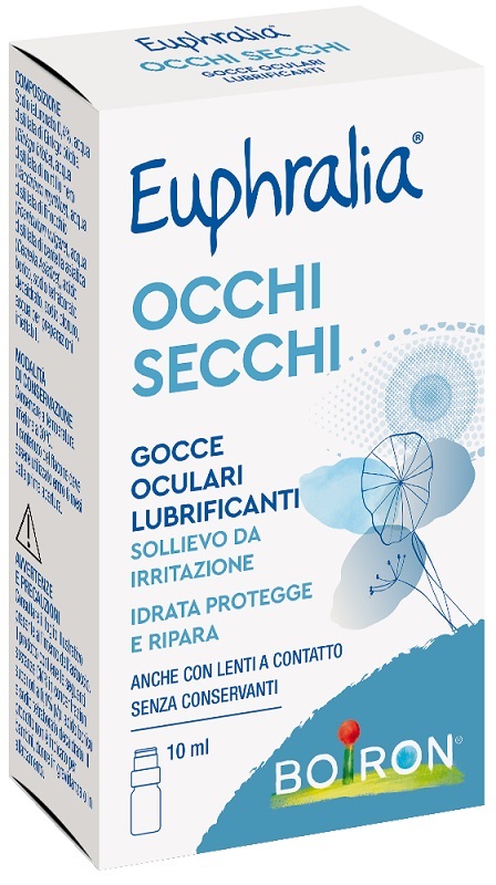 GOCCE OCUALRI LUBRIFICANTI EUPHRALIA OCCHI SECCHI 10 ML - Farmacia De Pasquale