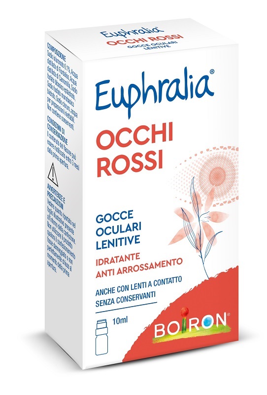 GOCCE OCULARI LENITIVE EUPHRALIA OCCHI ROSSI 10 ML - Farmacia De Pasquale