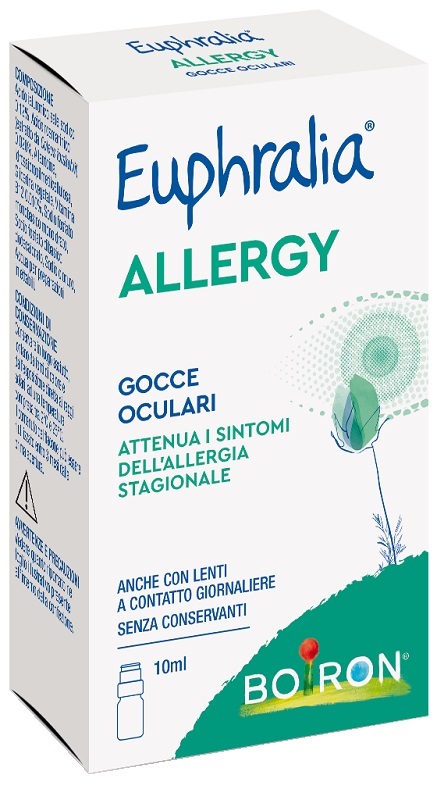 GOCCE OCULARI EUPHRALIA ALLERGY 10 ML - Farmacia De Pasquale