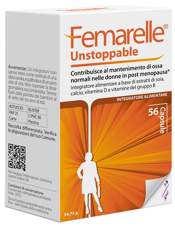 FEMARELLE UNSTOPPABLE 56 CAPSULE - Farmacia De Pasquale