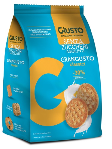 GIUSTO SENZA ZUCCHERO GRANGUSTO CLASSICI 350 G - Farmacia De Pasquale
