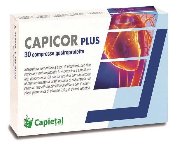 CAPICOR PLUS 30 COMPRESSE GASTROPROTETTE - Farmacia De Pasquale