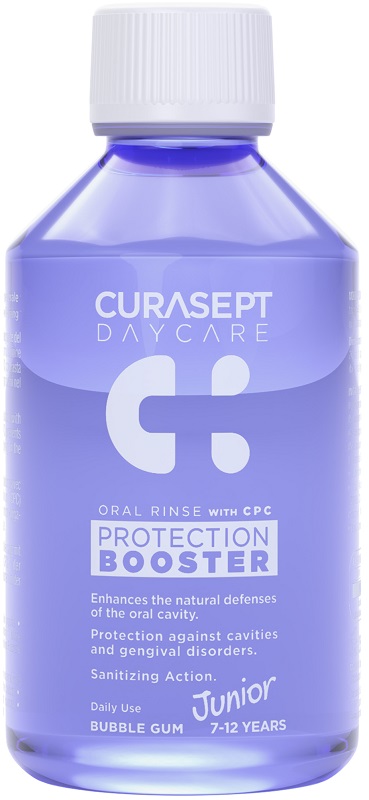 CURASEPT DAYCARE COLLUTORIO PROTECTION BOOSTER JUNIOR 250 ML - Farmacia De Pasquale