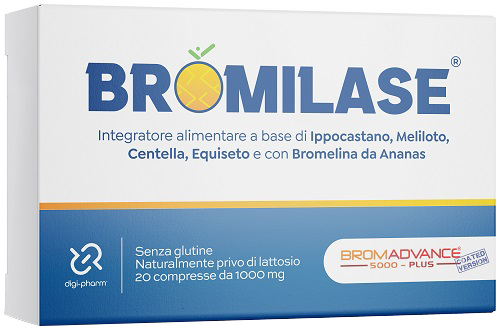 BROMILASE 20 COMPRESSE - Farmacia De Pasquale