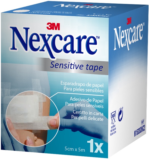 CEROTTO SU ROCCHETTO NEXCARE SENSITIVE TAPE 5X500CM - Farmacia De Pasquale