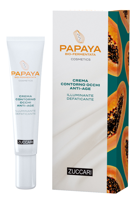 PAPAYA COSMETICS CREMA CONTORNO OCCHI ANTI-AGE ILLUMINANTE DEFATICANTE 18 ML - Farmacia De Pasquale