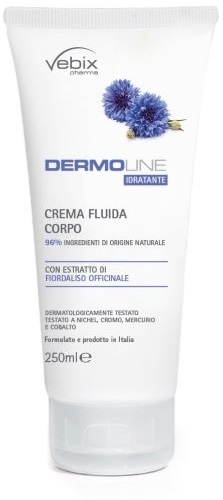 VEBIX DERMOLINE CREMA FLUIDA CORPO FIORDALISO 250 ML - Farmacia De Pasquale