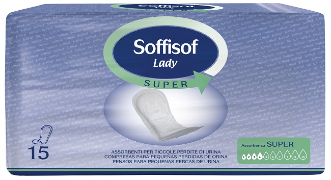 PANNOLONE PER INCONTINENZA SOFFISOF LADY CLASSIC SUPER 15 PEZZI - Farmacia De Pasquale
