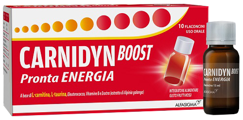 CARNIDYN BOOST 10 FLACONCINI - Farmacia De Pasquale
