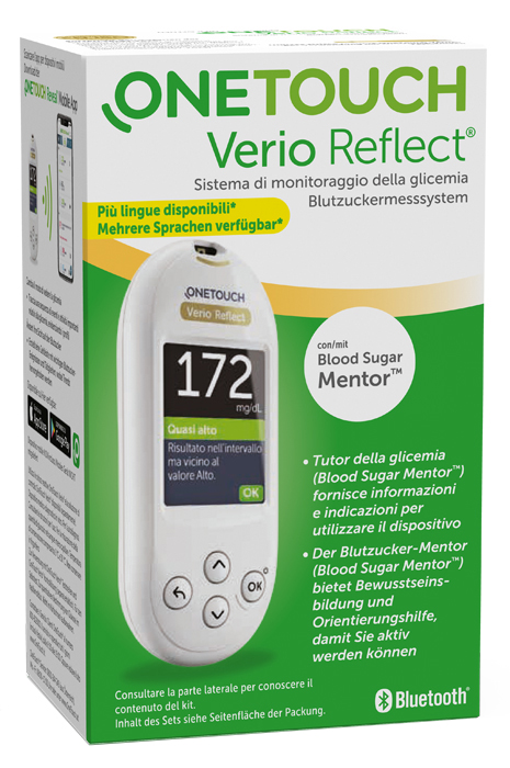 GLUCOMETRO ONE TOUCH VERIO REFLECT SYSTEM - Farmacia De Pasquale