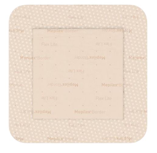 MEDICAZIONE IN SCHIUMA DI POLIURETANO MEPILEX BORDER FLEX LITE 4X5 CM 10 PEZZI - Farmacia De Pasquale