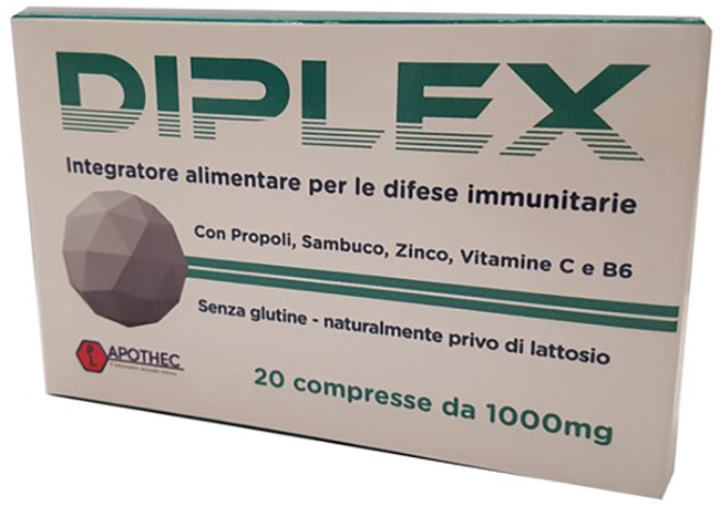 DIPLEX 20 COMPRESSE - Farmacia De Pasquale