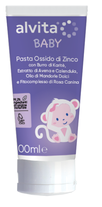 ALVITA BABY PASTA OSSIDO DI ZINCO 100 ML - Farmacia De Pasquale